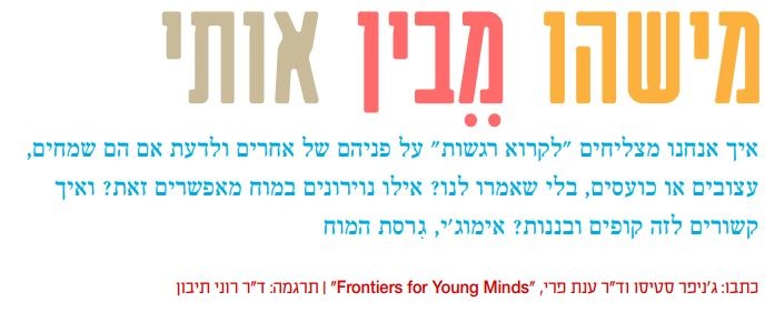 מישהו מבין